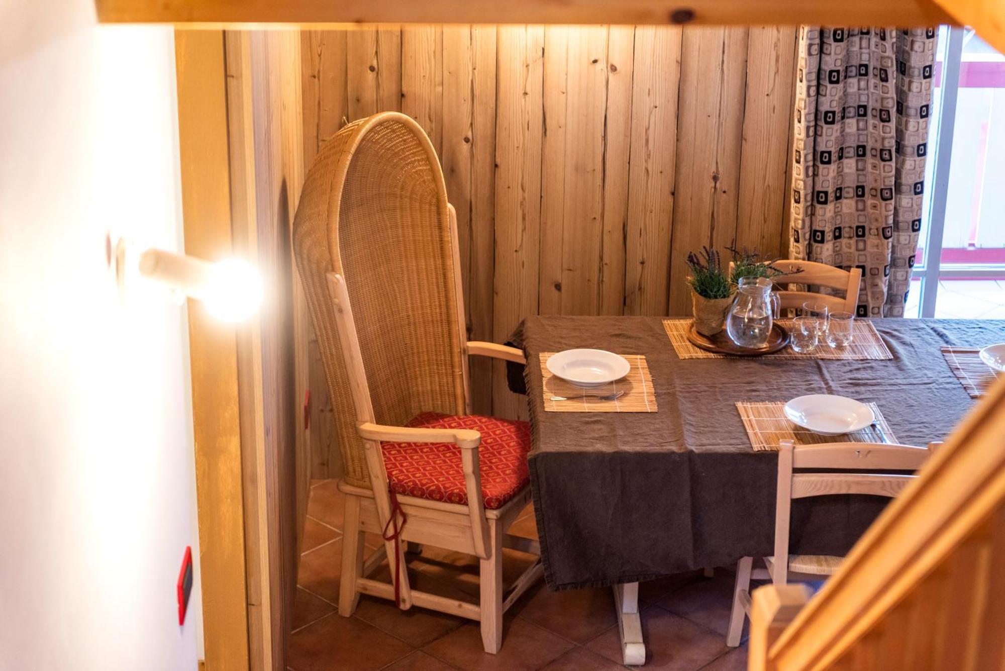 Ferienwohnung Ciasa Buro - Resh Moena Exterior foto